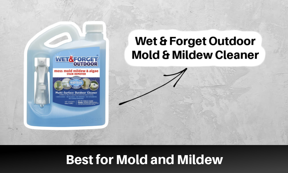 Best for Mold and Mildew Wet Forget Outdoor Mold Mildew Cleaner