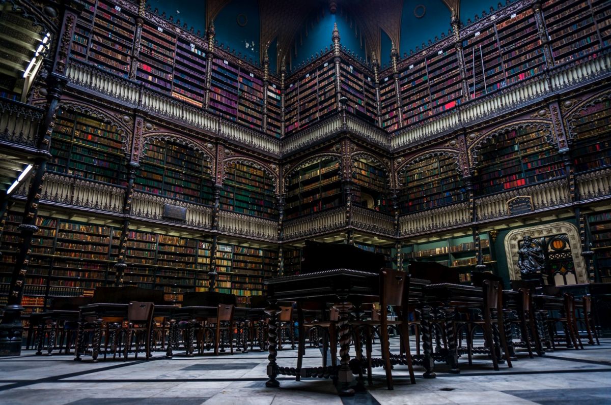 Biblioteca Real Gabinete Portugues De Leitura Design