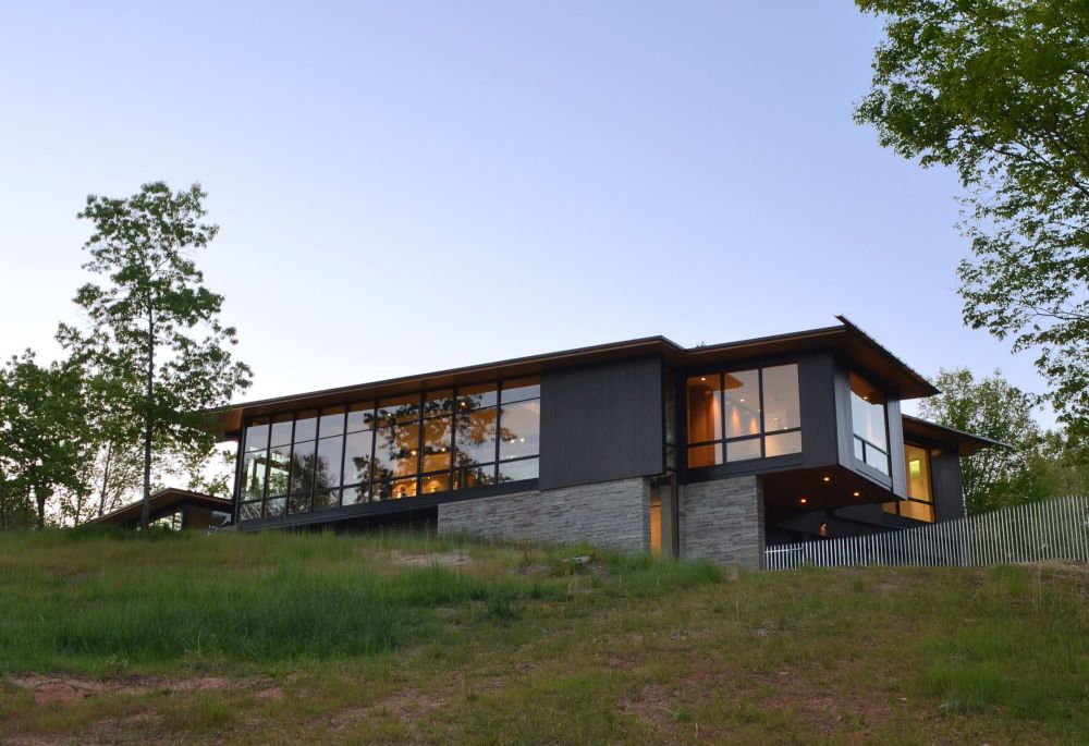Black Modern Style Homes