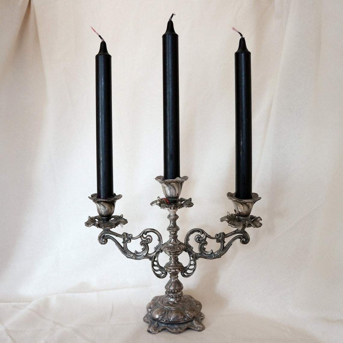 Black Taper Candles