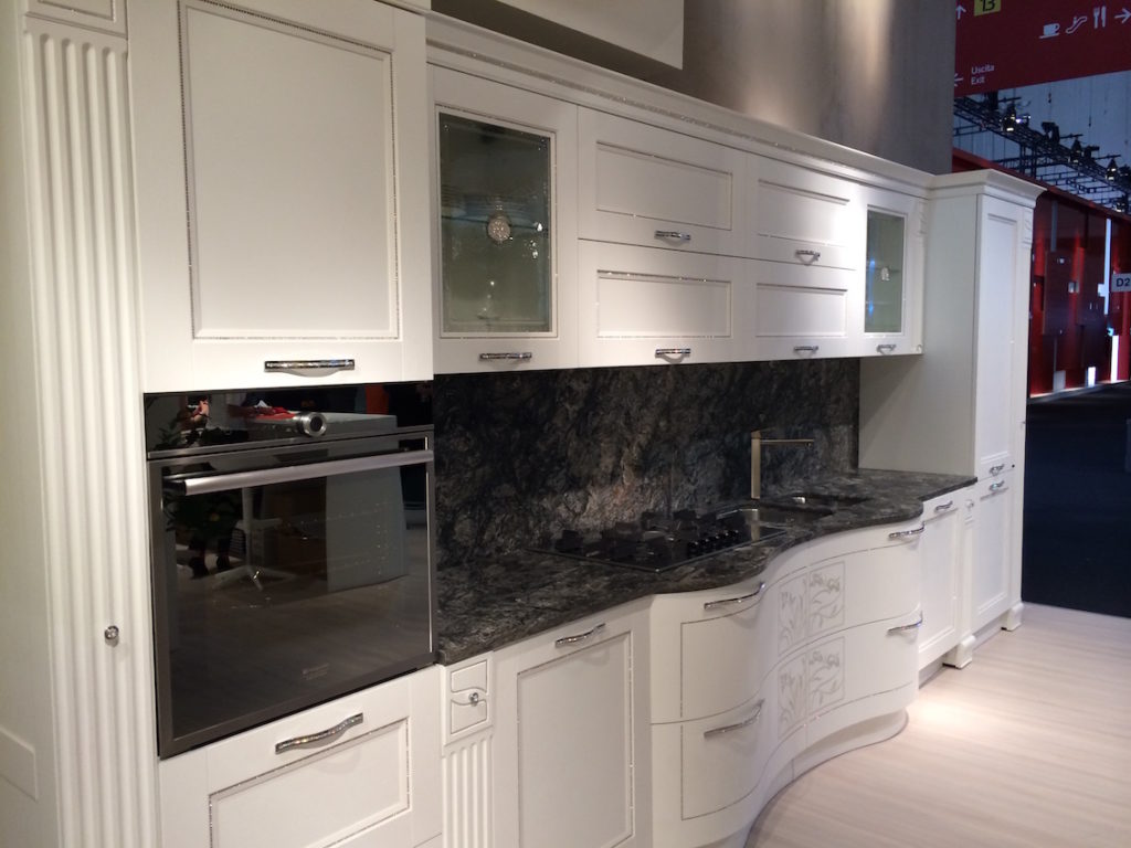 Black and white marble kitchen 1024x768