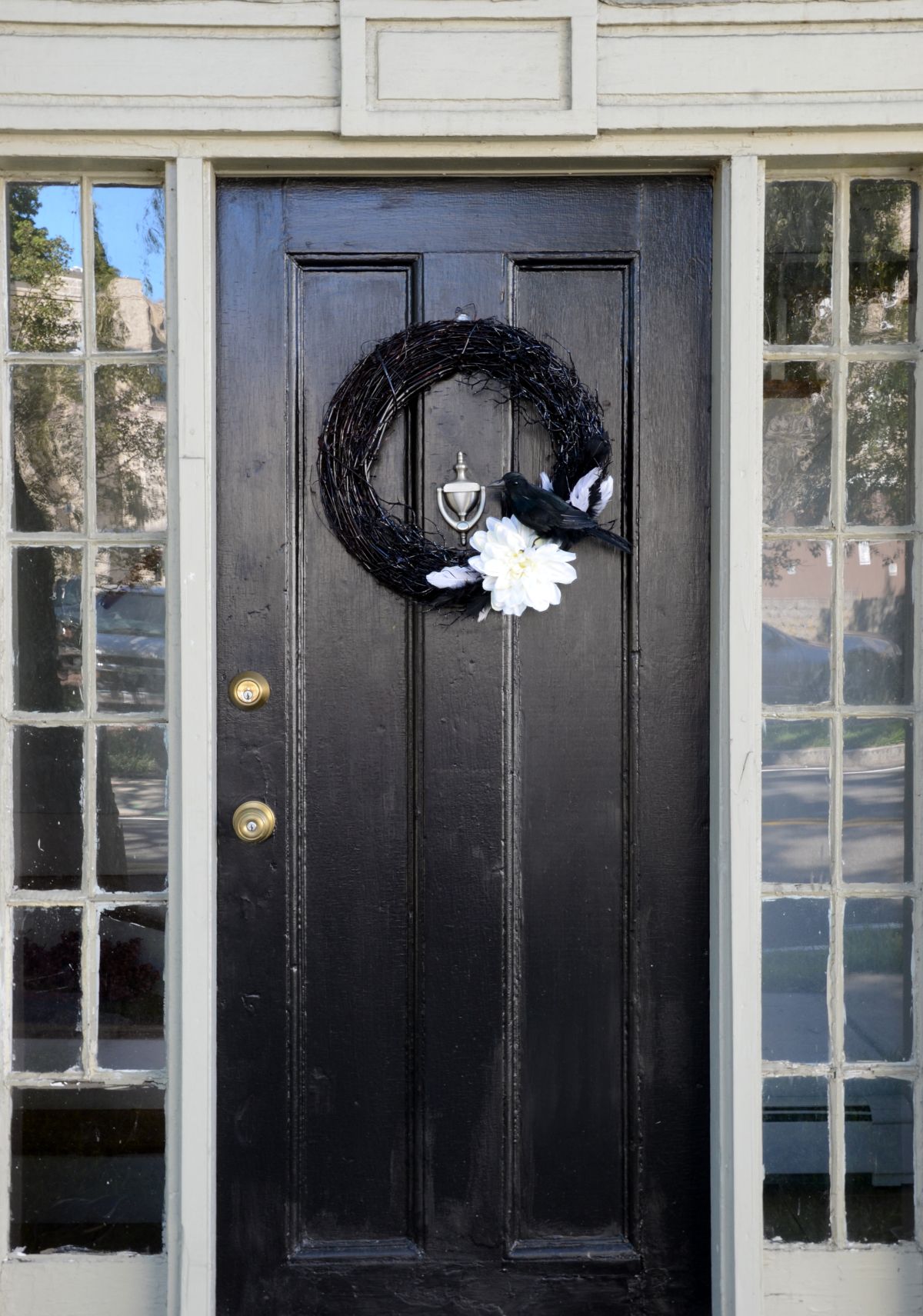 Black Crow Wreath