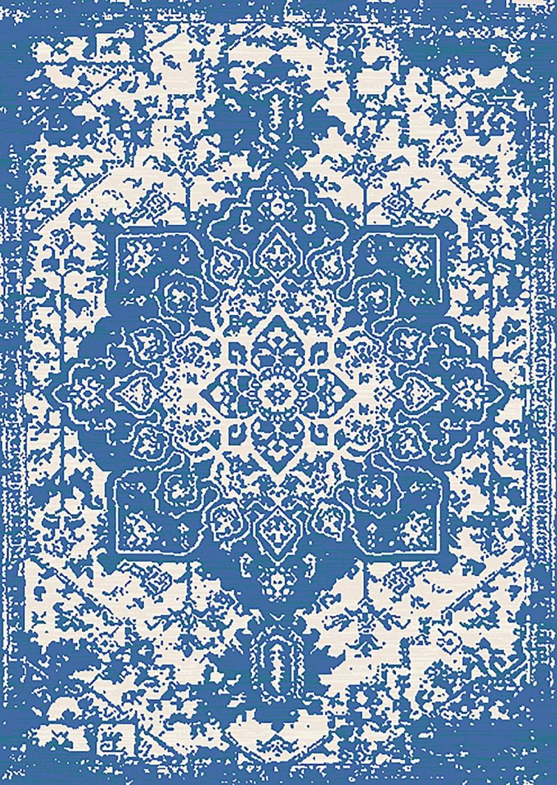 Blue Jill Zarin Outdoor Rug