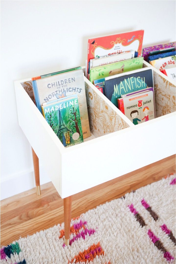 Book bin storage