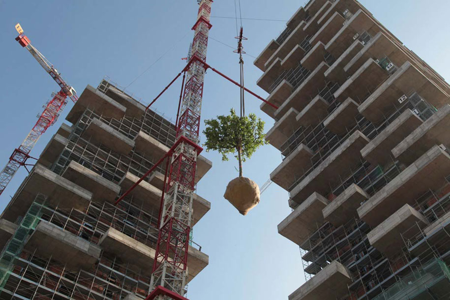 Bosco Building Italian architect Stefano Boeri Planting