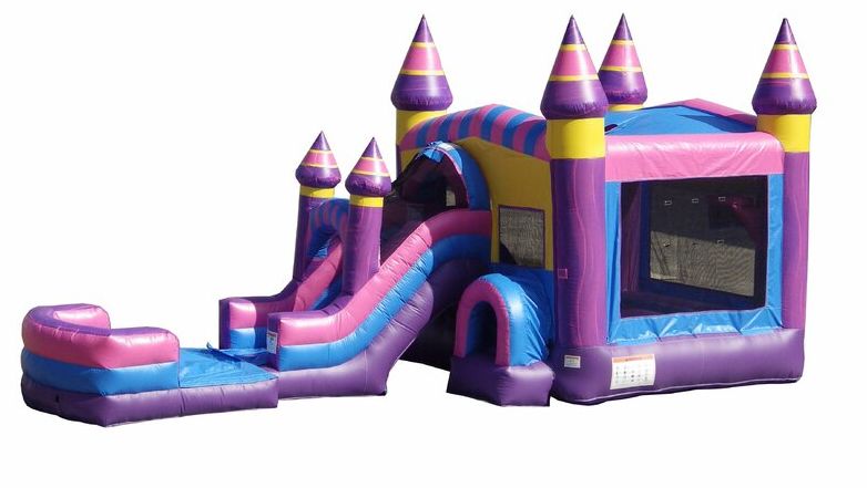 Bounce House with Water Slide and Air Blower castle