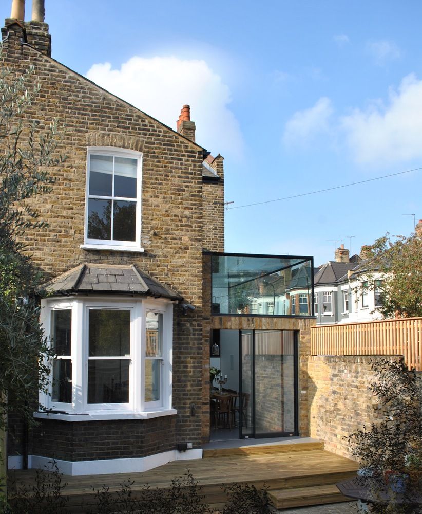 Brick and glass for a London House