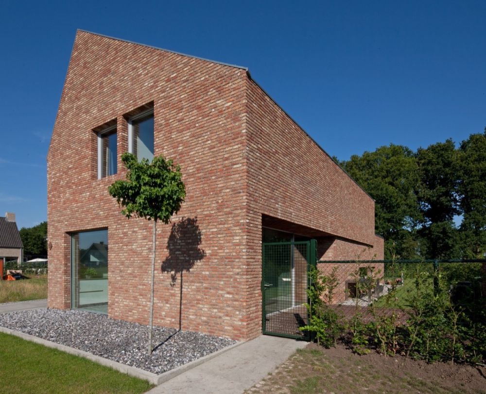 Brick architecture The Riel Estate project in The Netherlands