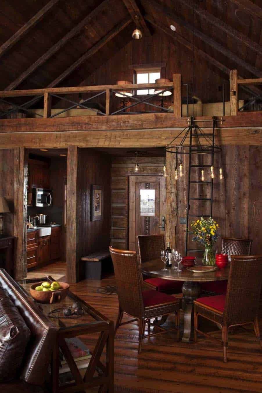 classic barn home interior