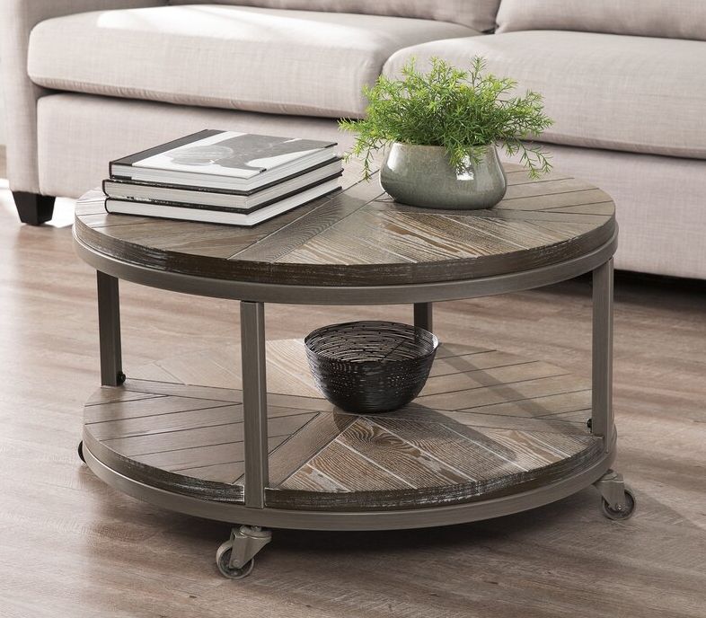 Brien Wheel Coffee Table