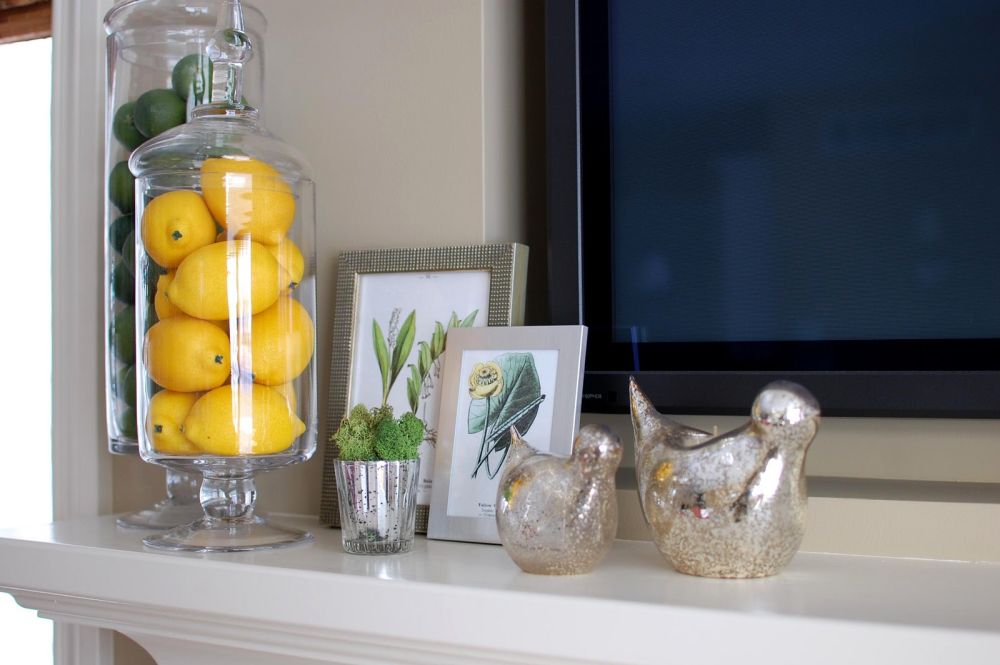 Bring color into the house through lemons