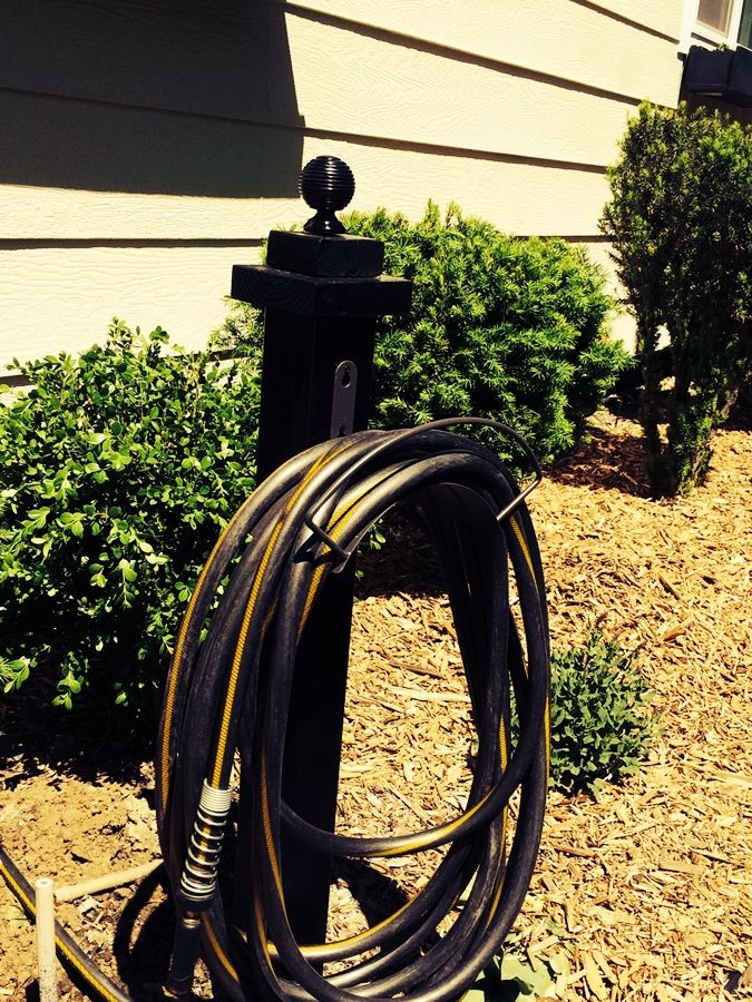 Build a Garden Hose Hanger