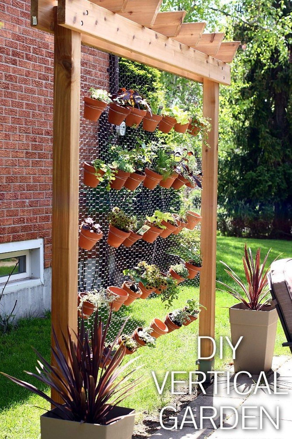 Building a vertical garden