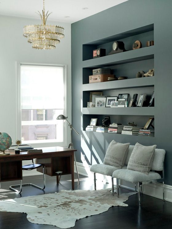 Built in niches for storage