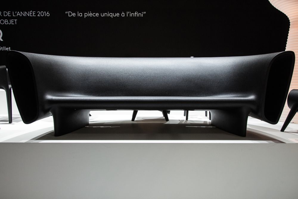 Bum Bum Black Sofa for Vondom