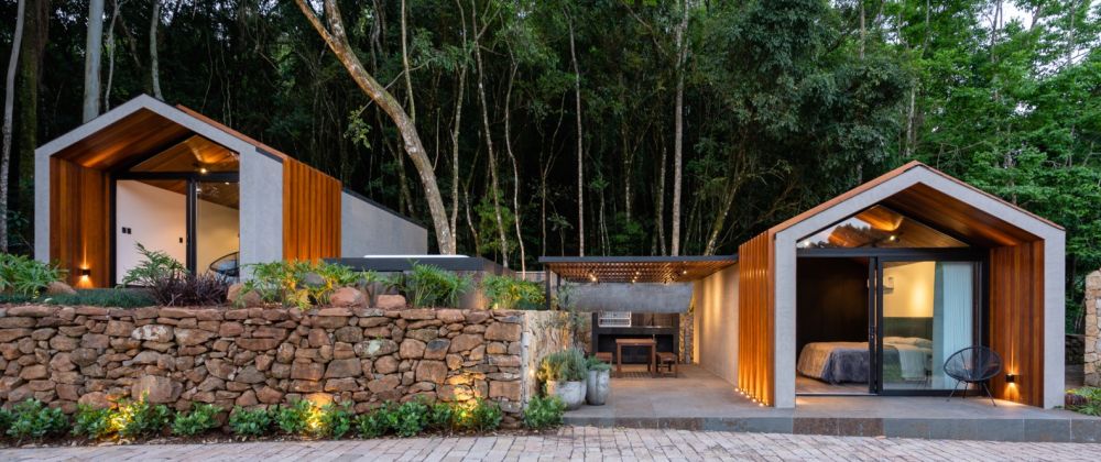 Bungalows Lake House by Cadi Arquitetura