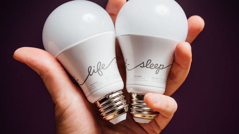 C by GE A19 C-Life and C-Sleep Smart LED Light Bulb Combo