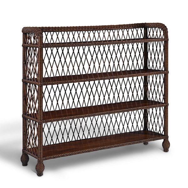 CONSERVATORY GARDEN WICKER ETAGERE