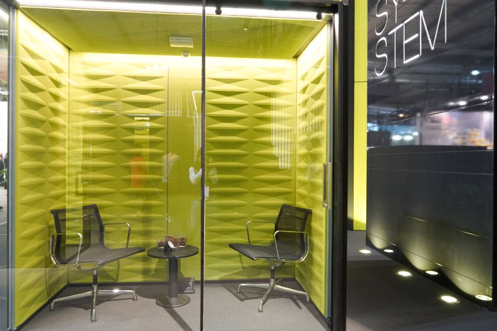 CSS acoustic walls for office