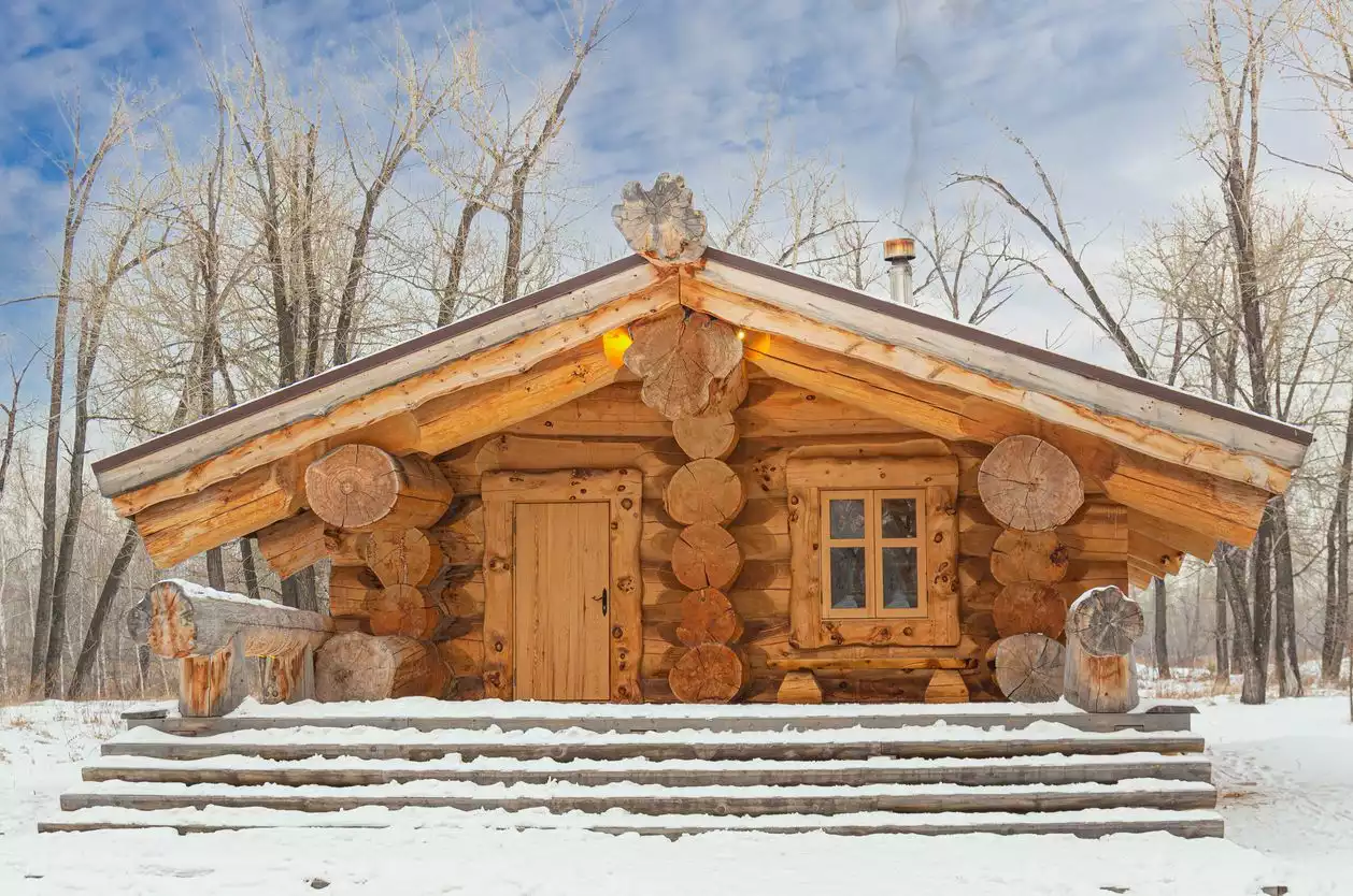 Cabin Log Architecture House Style