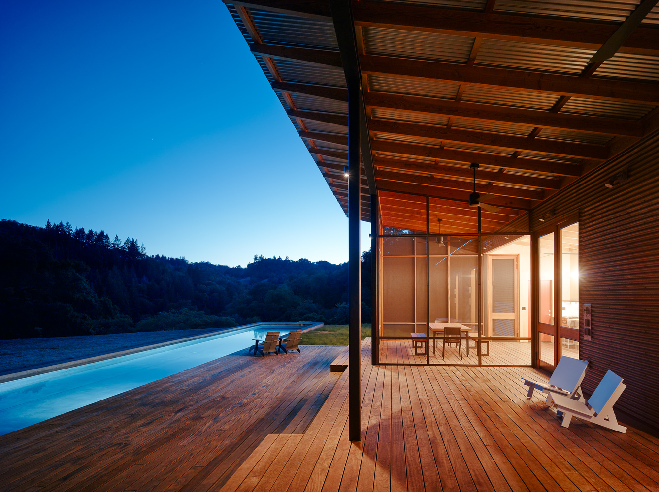 Camp Baird Off Grid Malcolm Davis Architecture Pool