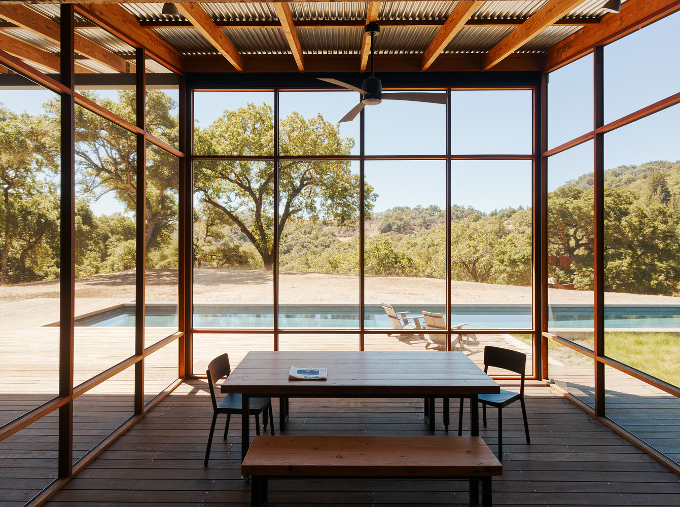 Camp Baird Off Grid Malcolm Davis Architecture Sun Room