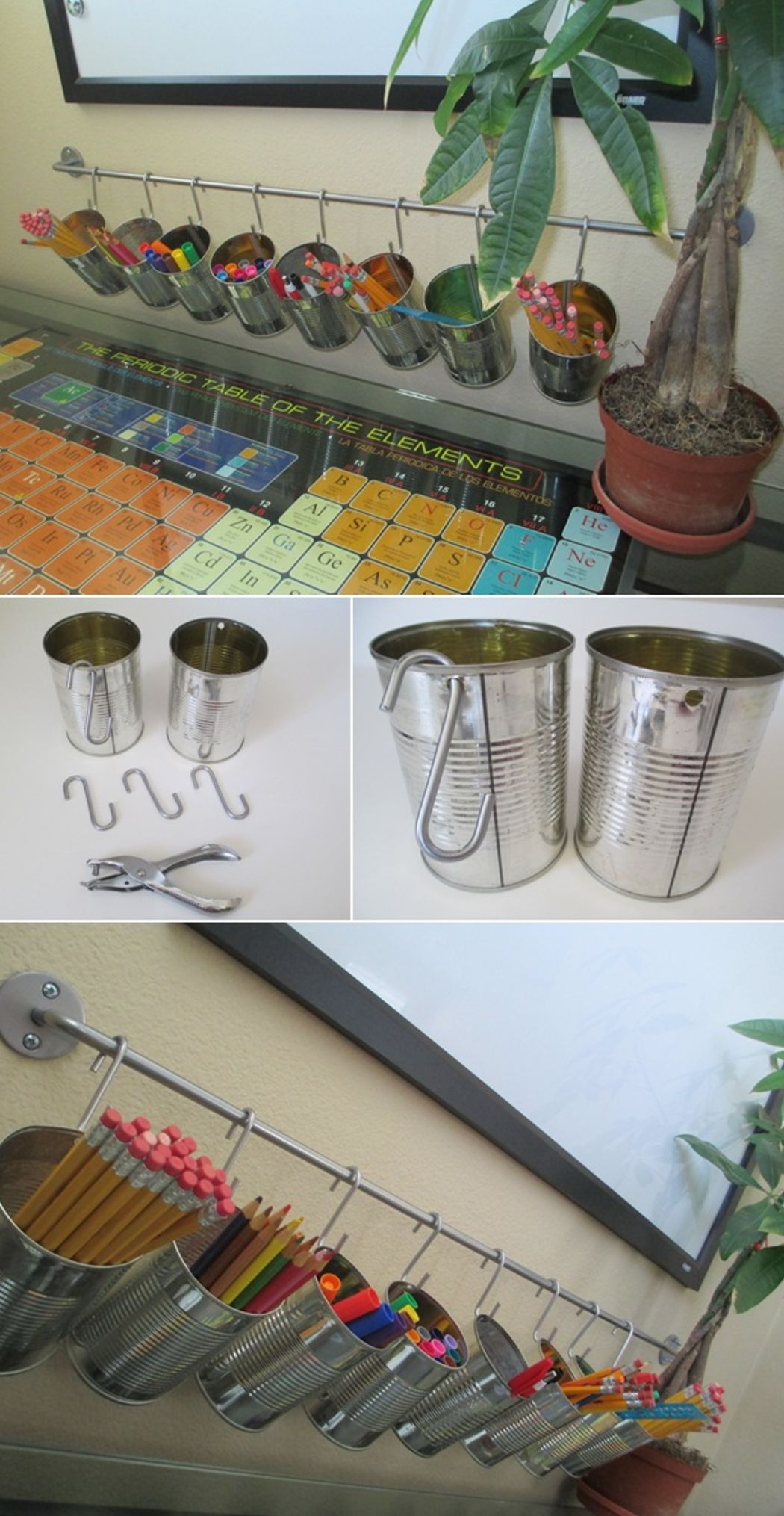 Can Pencil Holders