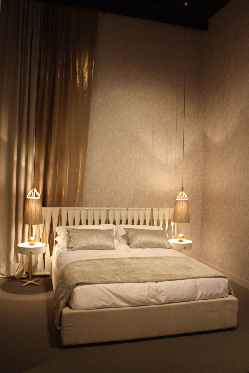 Different types of lighting are necessary in the bedroom.