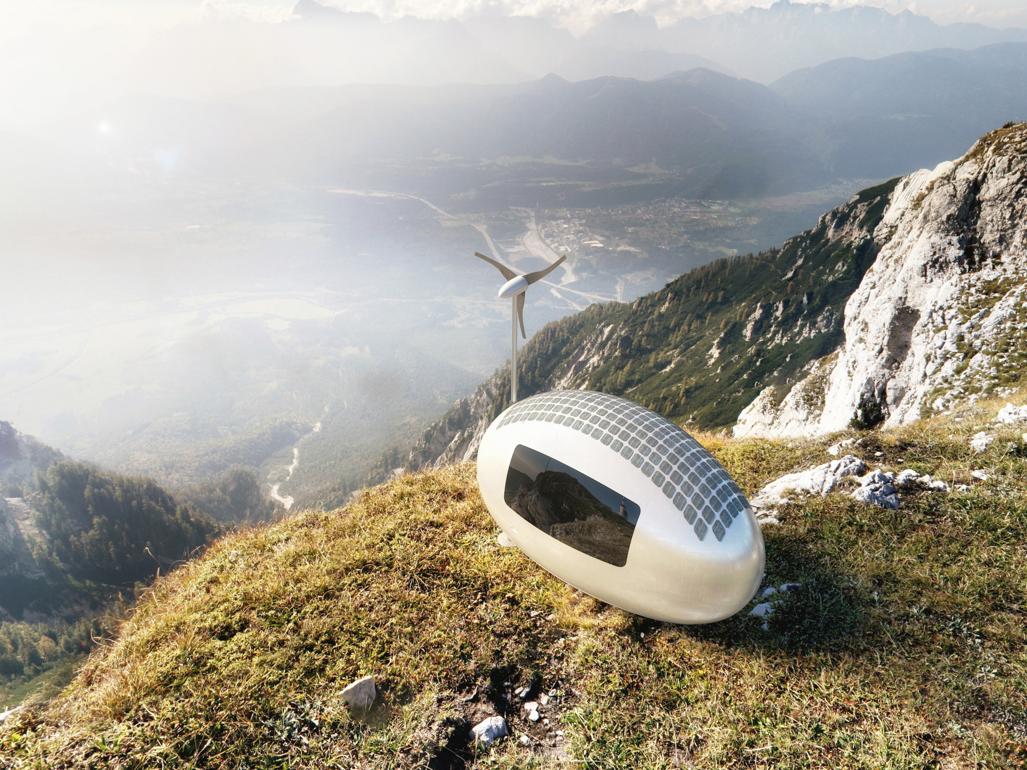 Capsule off grid home