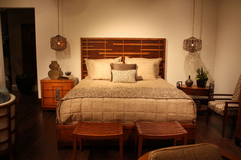 Caramel bedroom design