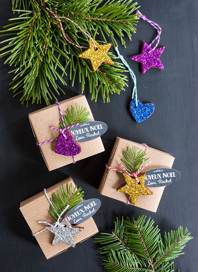 Cardboard Gift Ornaments