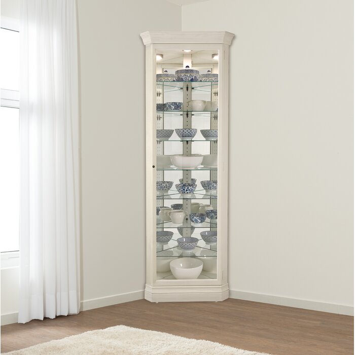 Carrizal Lighted Curio Cabinet