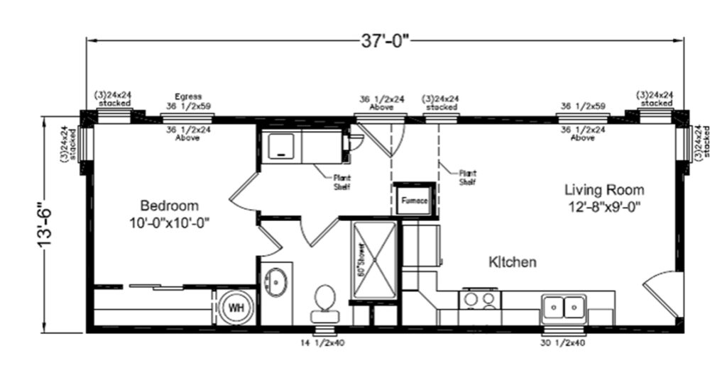 Casa De Ceilo Home floor layout 1024x522