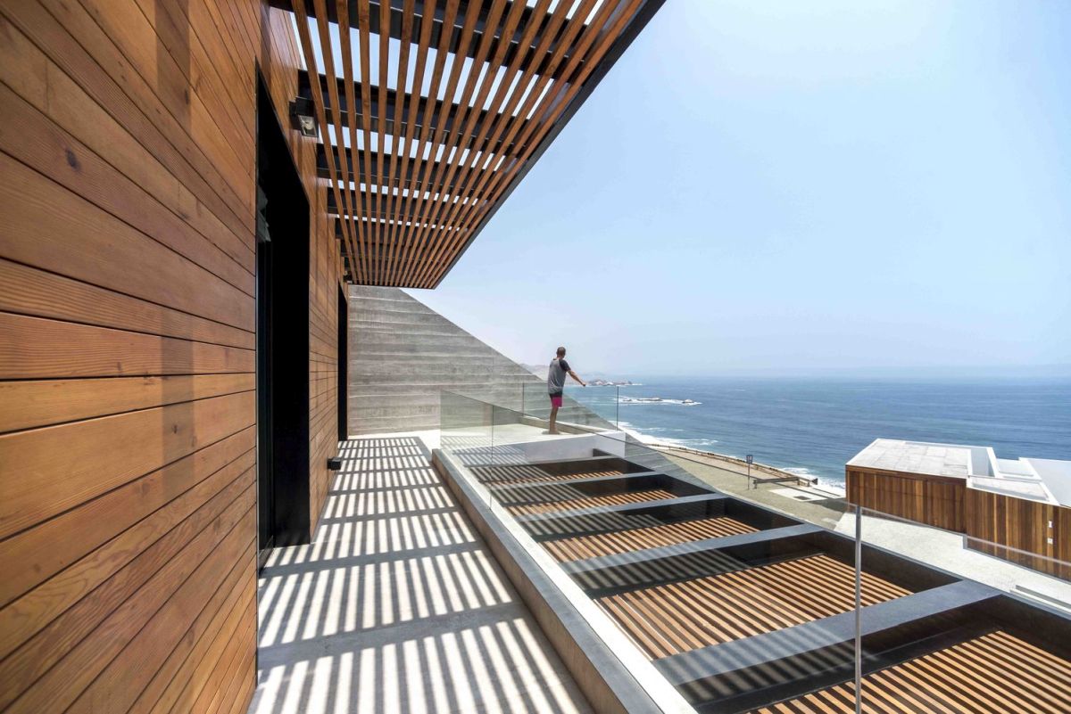 Casa Unno PErgola - DA-LAB Arquitectos Balcony