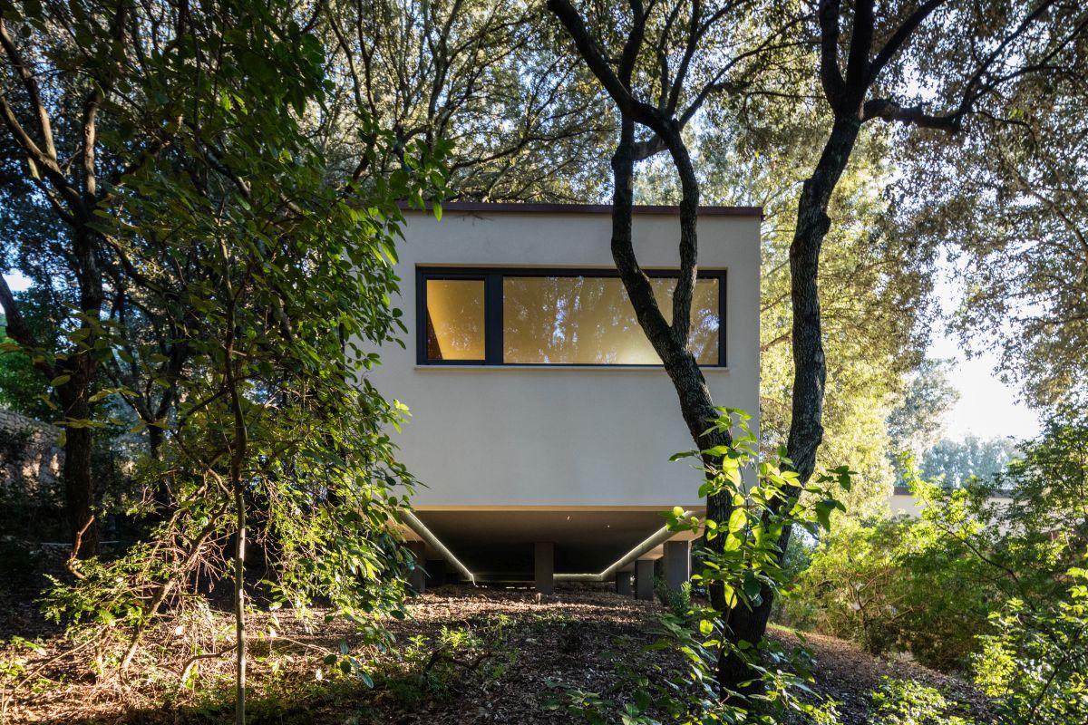 Casa nel Bosco smaller side windows