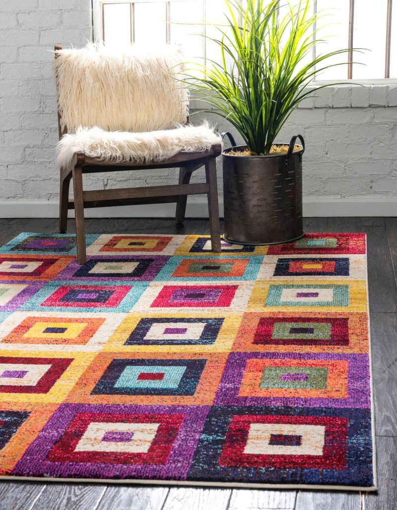 Casablanca Rug coorful design geometric design