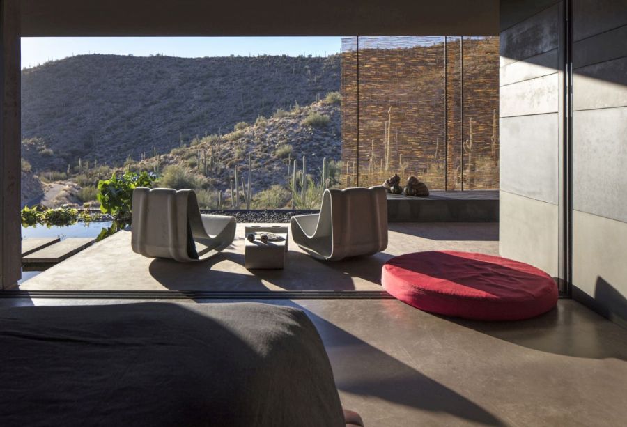 Cave Creek Hidden Valley Desert House Porch Seating