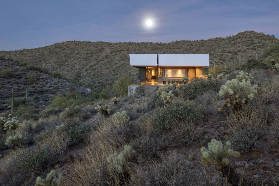 Cave Creek Hidden Valley Desert House Sunset