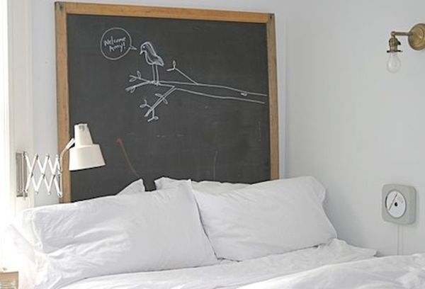 Chalkboard headboard6