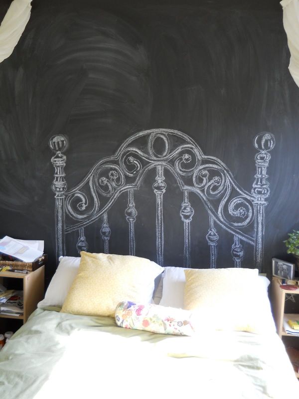 Chalkboard headboard7