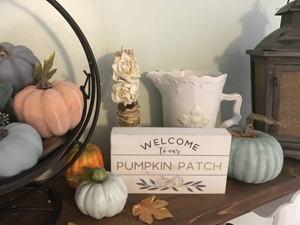 Cheap DIY Farmhouse Pumpkins