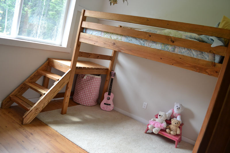 Cheap and Easy Junior Loft Bed Tutorial