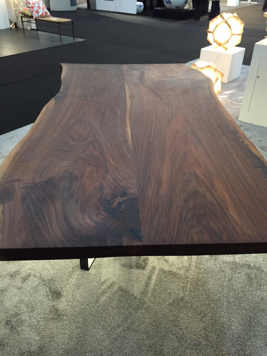 Cherrywood ICFF table closeup