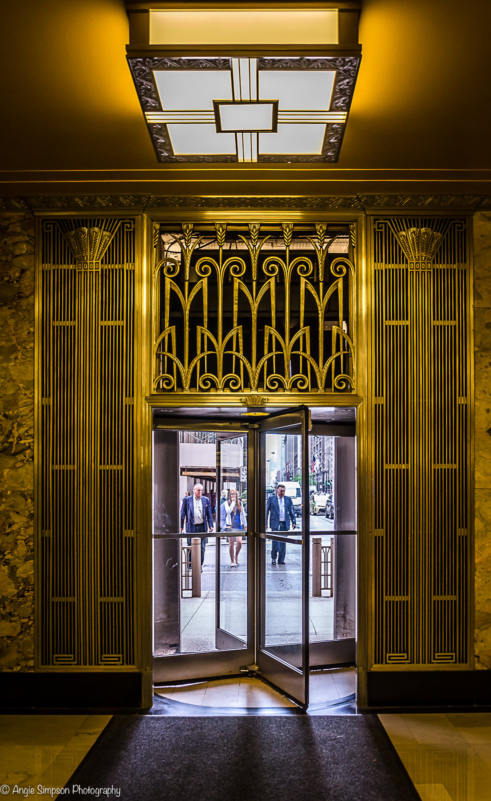 Chicago Board of Trade Building Revolving Door