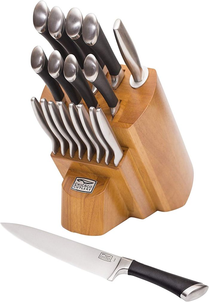 Chicago Cutlery 1119644 Cutlery Fusion 18pc Block Set 1