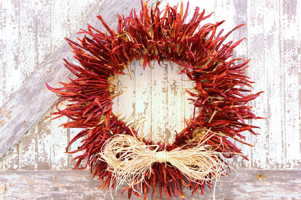 chili pepper wreath