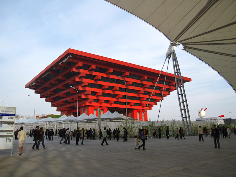The China Art Museum at Shanghai World Expo