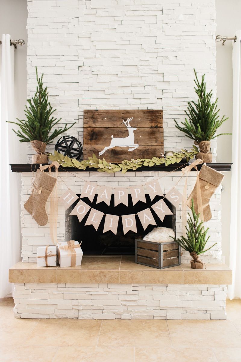 50 Christmas Mantles For Some Serious Decorating Inspiration