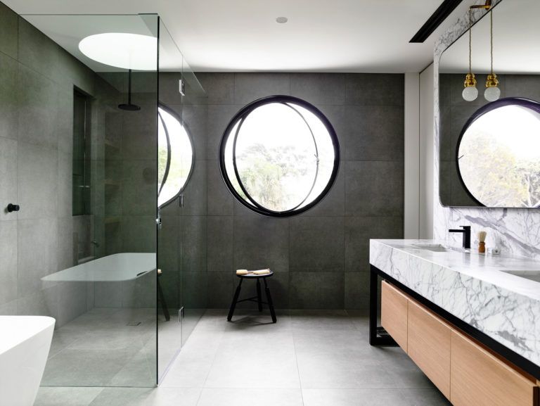 Circular Bathroom Window