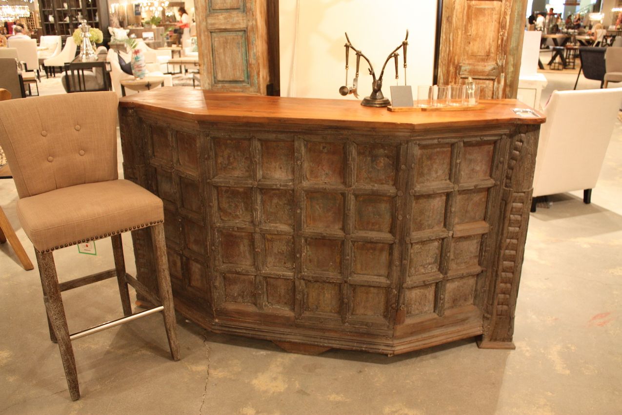 This is a hefty, substantial piece of rustic furniture.